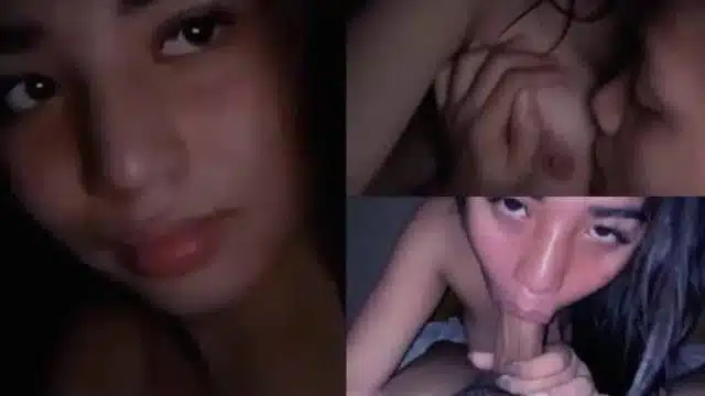 Yg Lgi Viral Menikmati Sepongan Pacar Cantik Crotin di Mulut
